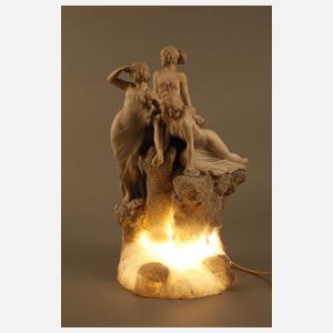 Figürliche Tischlampe
