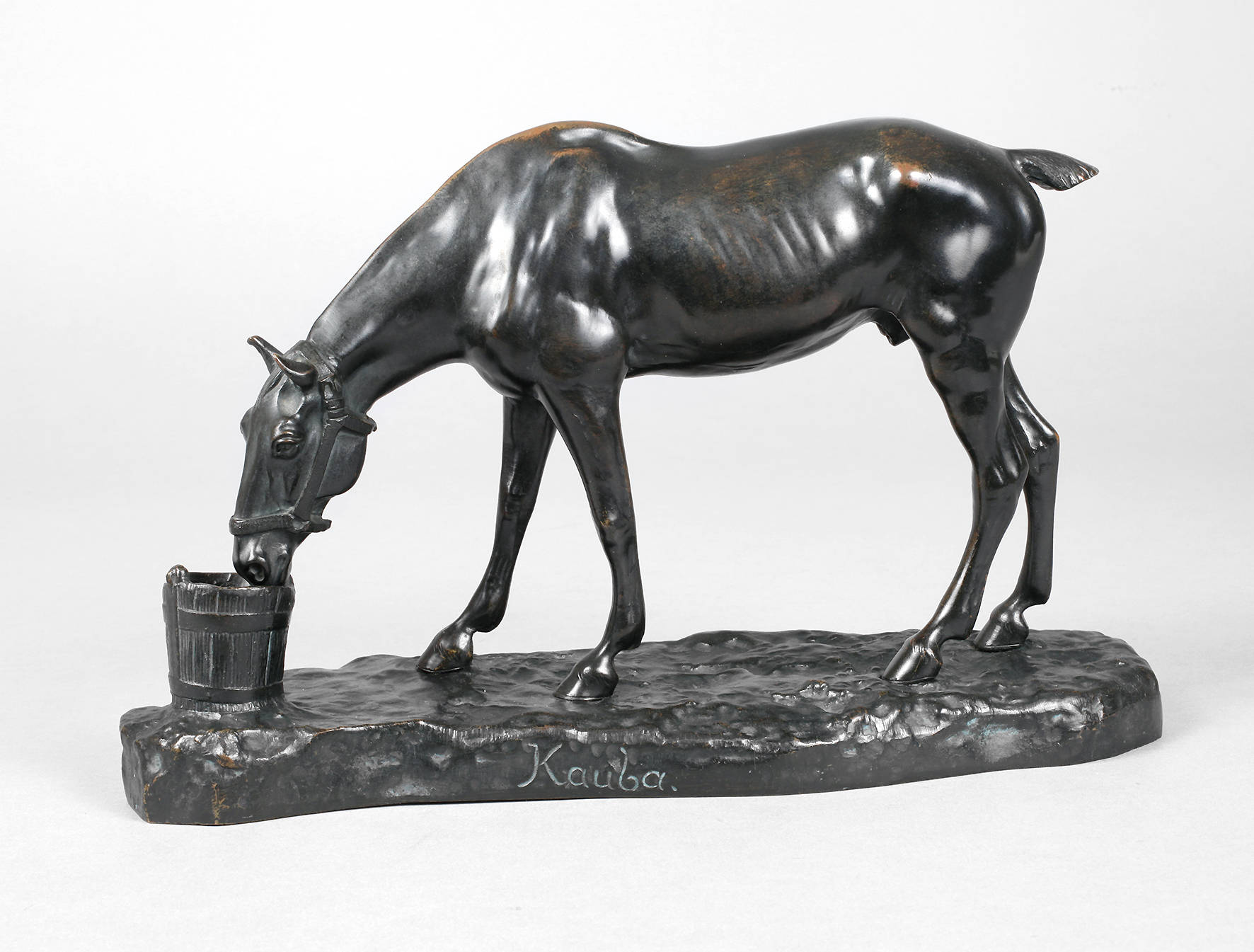 Carl Kauba, Pferdeplastik