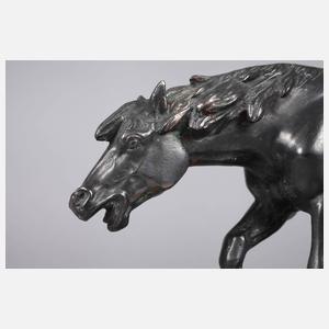 Peder Marius Jensen, Pferdeplastik