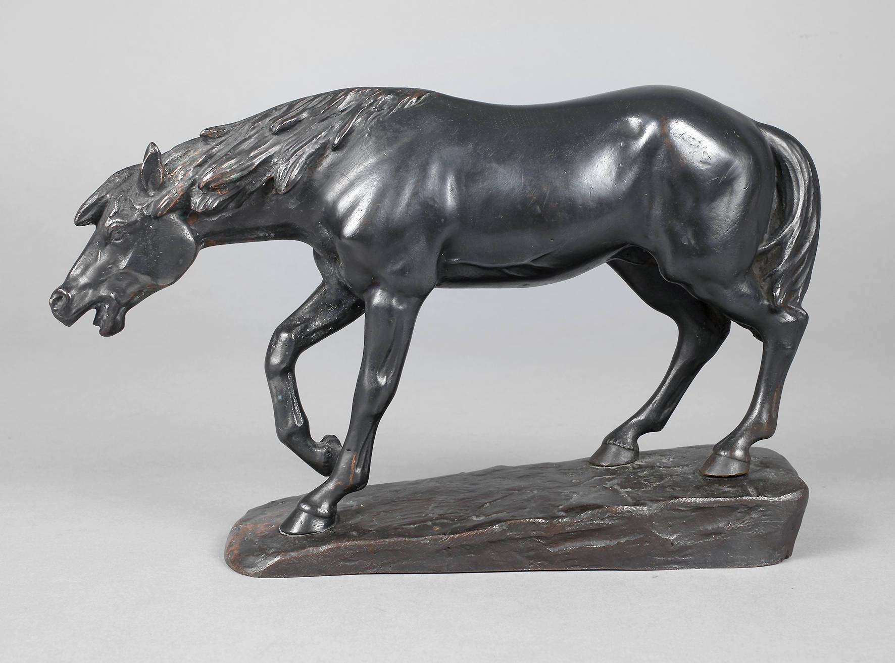 Peder Marius Jensen, Pferdeplastik