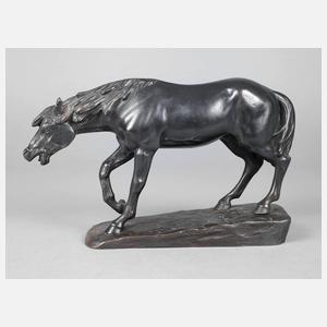 Peder Marius Jensen, Pferdeplastik