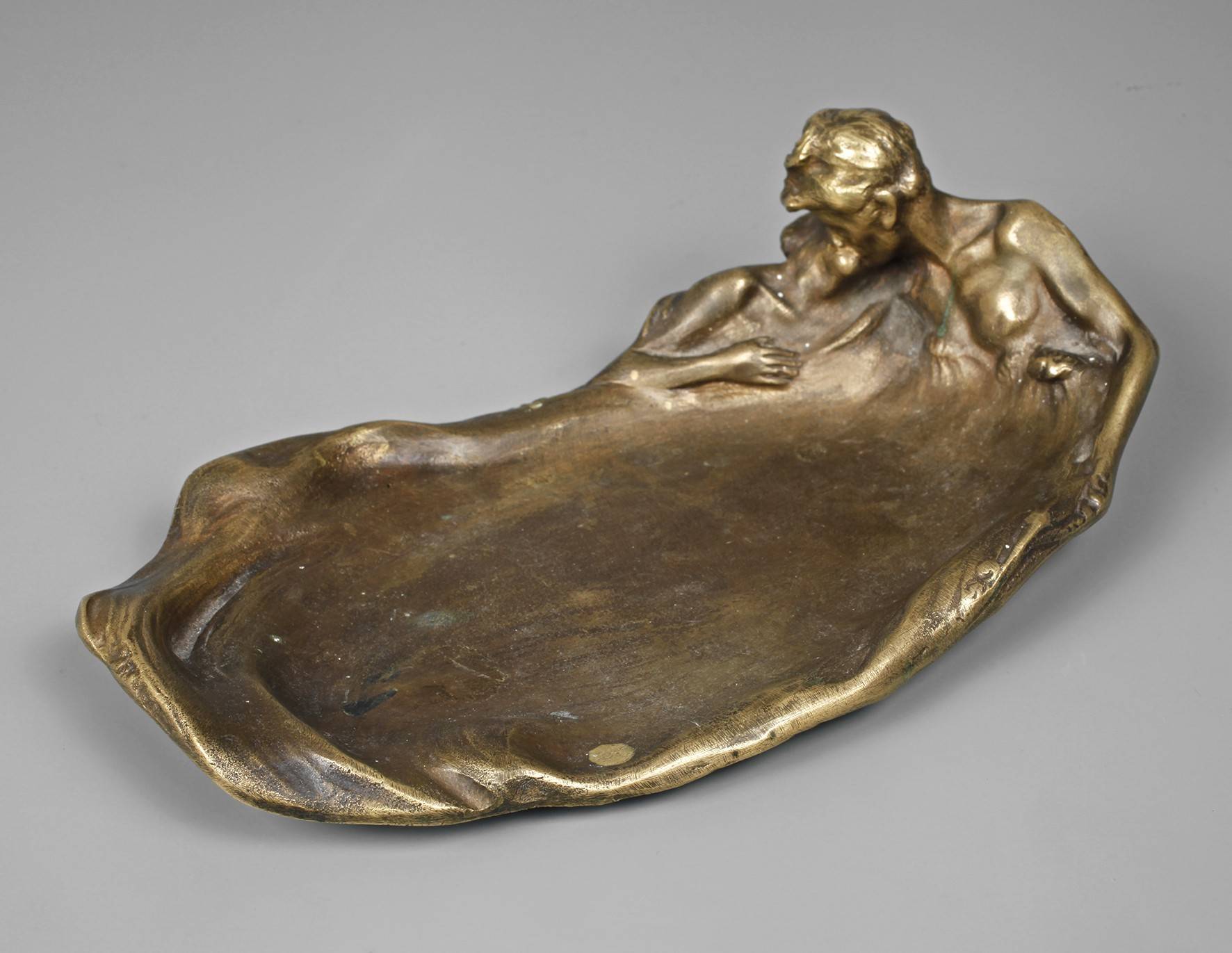 Wiener Bronzeschale Jugendstil