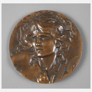 Lucien Coudray, Bronzeplakette