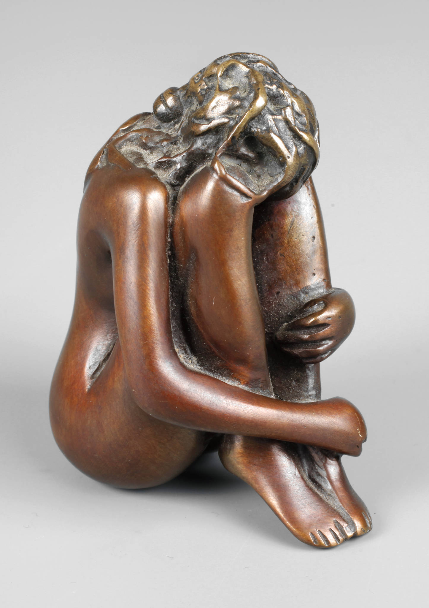 Bruno Bruni, Kauernder Mädchenakt ”Mignon”