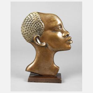 Kopfstück Afrikanerin