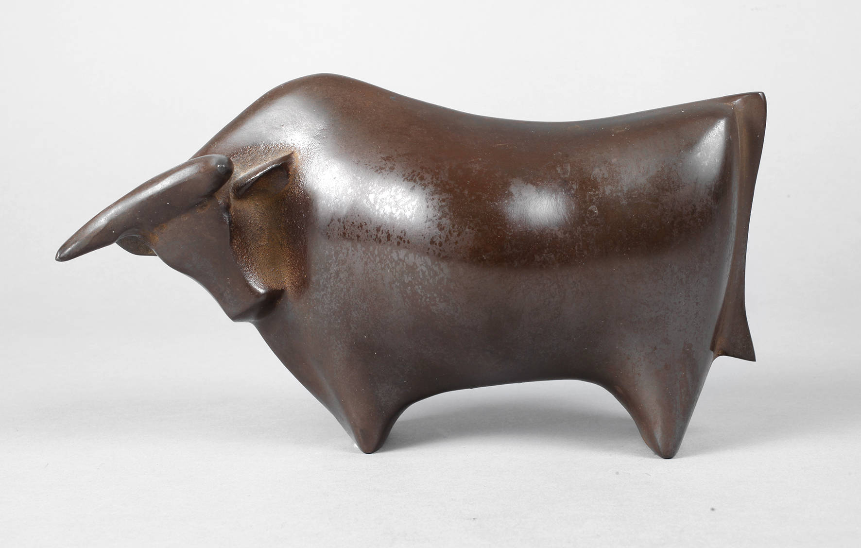 Moderne Stierplastik