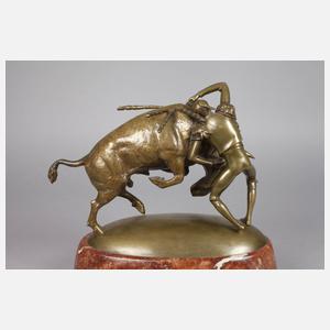 Albert Allmann, Stierkampf