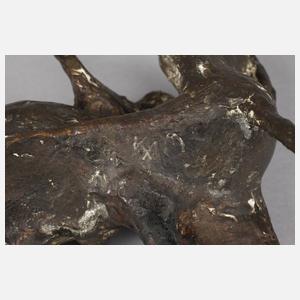 Karl August Ohrt Figurengruppe Bronze