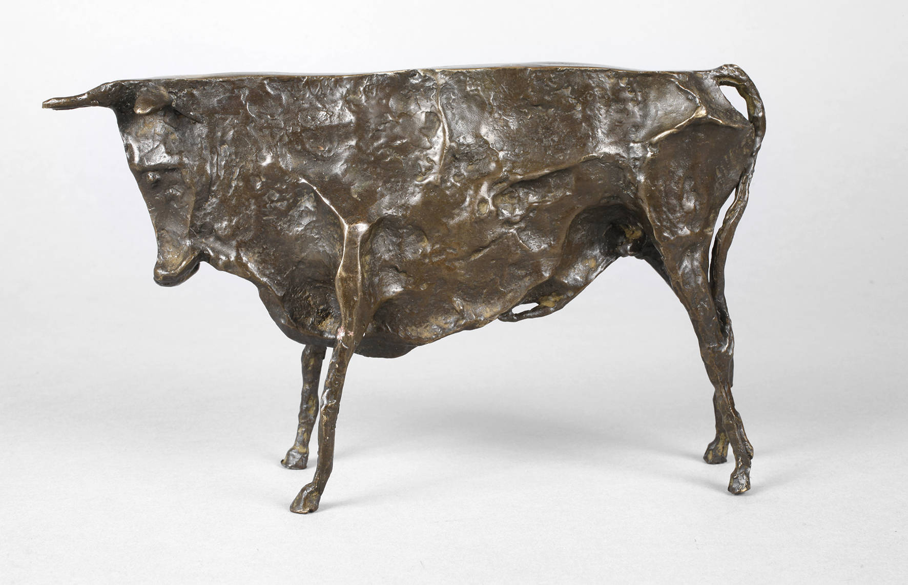 Moderne Stierplastik