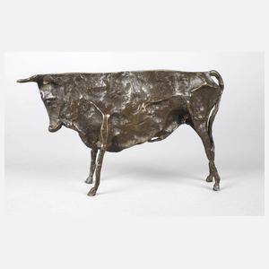 Moderne Stierplastik