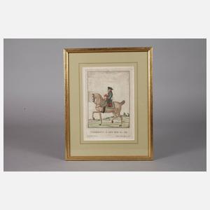 Matthaeus Albrecht Lotter, Friedrich der Große zu Pferd