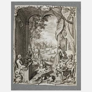 Johann Rudolf Holzhalb, Musisches Interieur