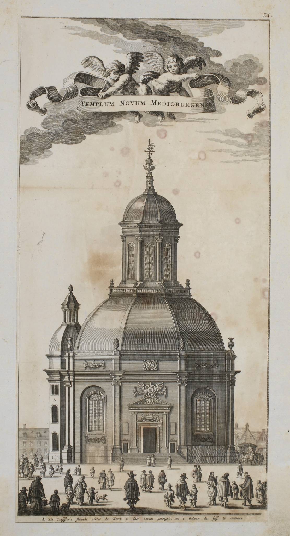 Pieter Hendricksz Schut, Prospekt der Oostkerk in Middelburg