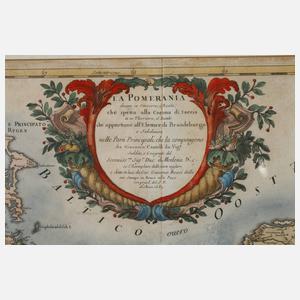 Giacomo Cantelli, Karte Pommern 1689
