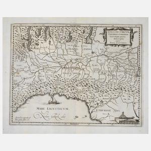 Nicolaus Geilkerck, Karte Norditalien