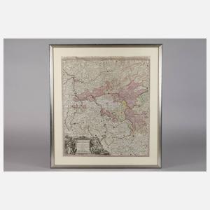 Johann Baptist Homann, Karte Fränkischer Kreis