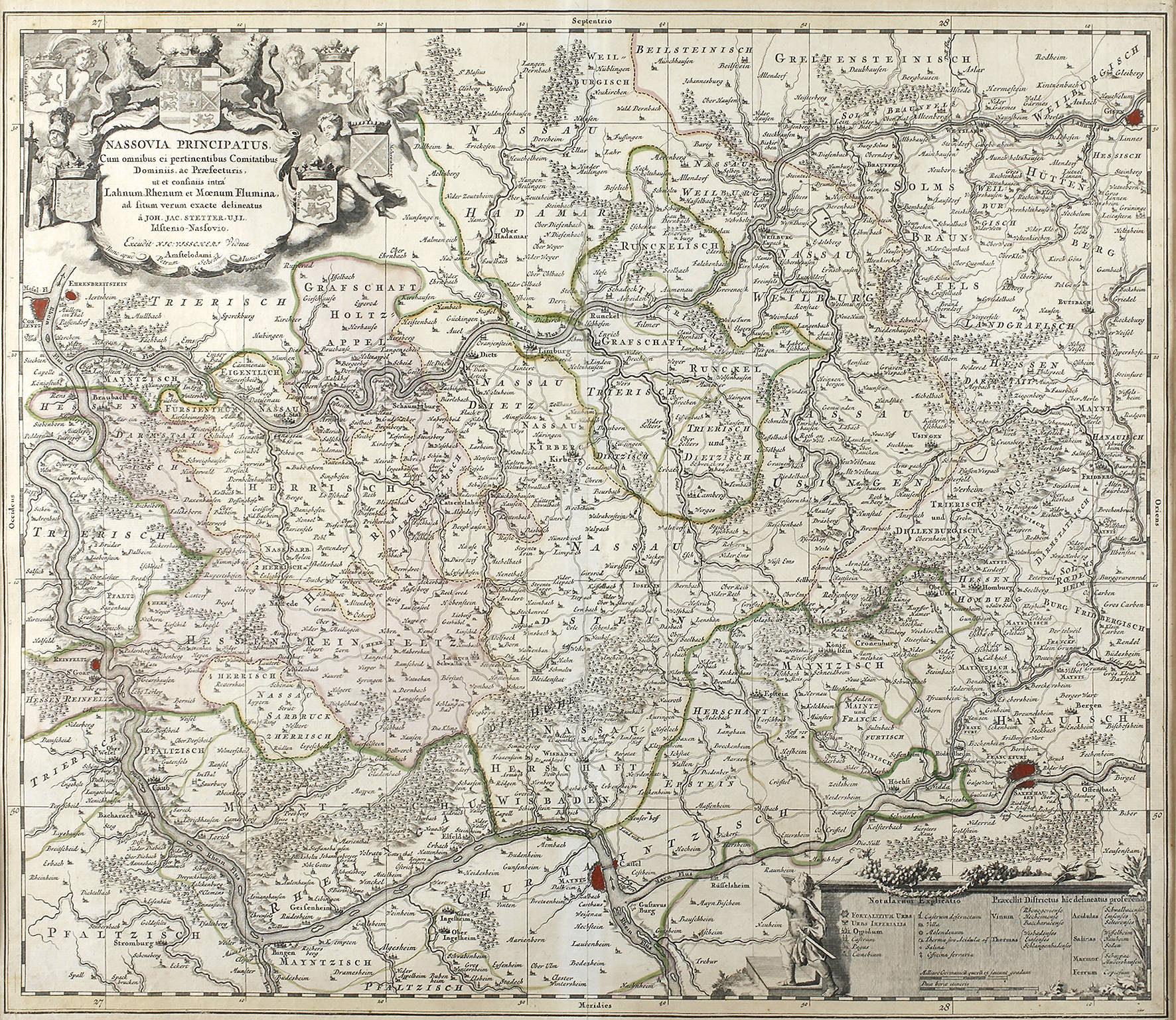 Pieter Schenk der Jüngere, Fürstentum Nassau um 1720