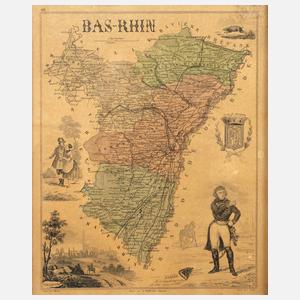 Alexandre Vuillemin, Karte Niederrhein
