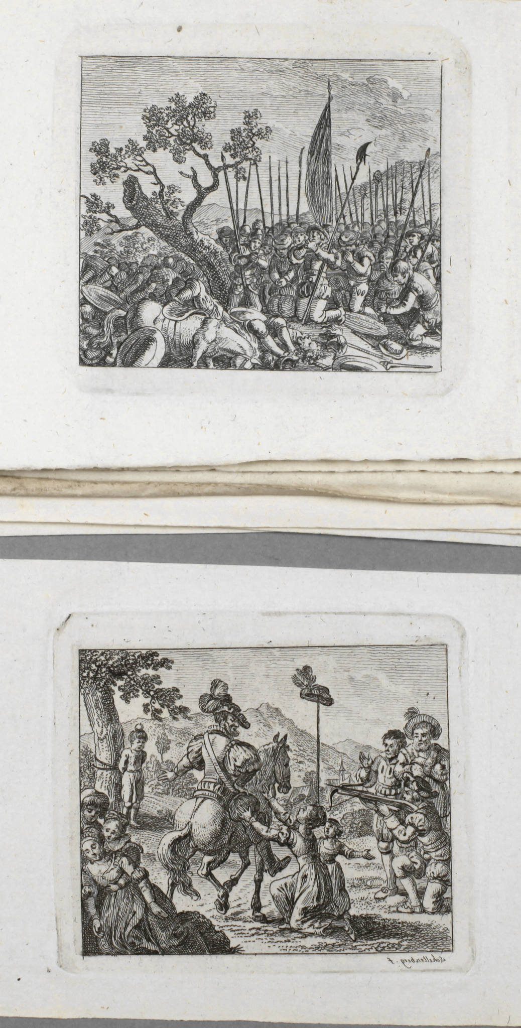 Johann Rudolf Schellenberg, Darstellungen zur Schweizer Geschichte