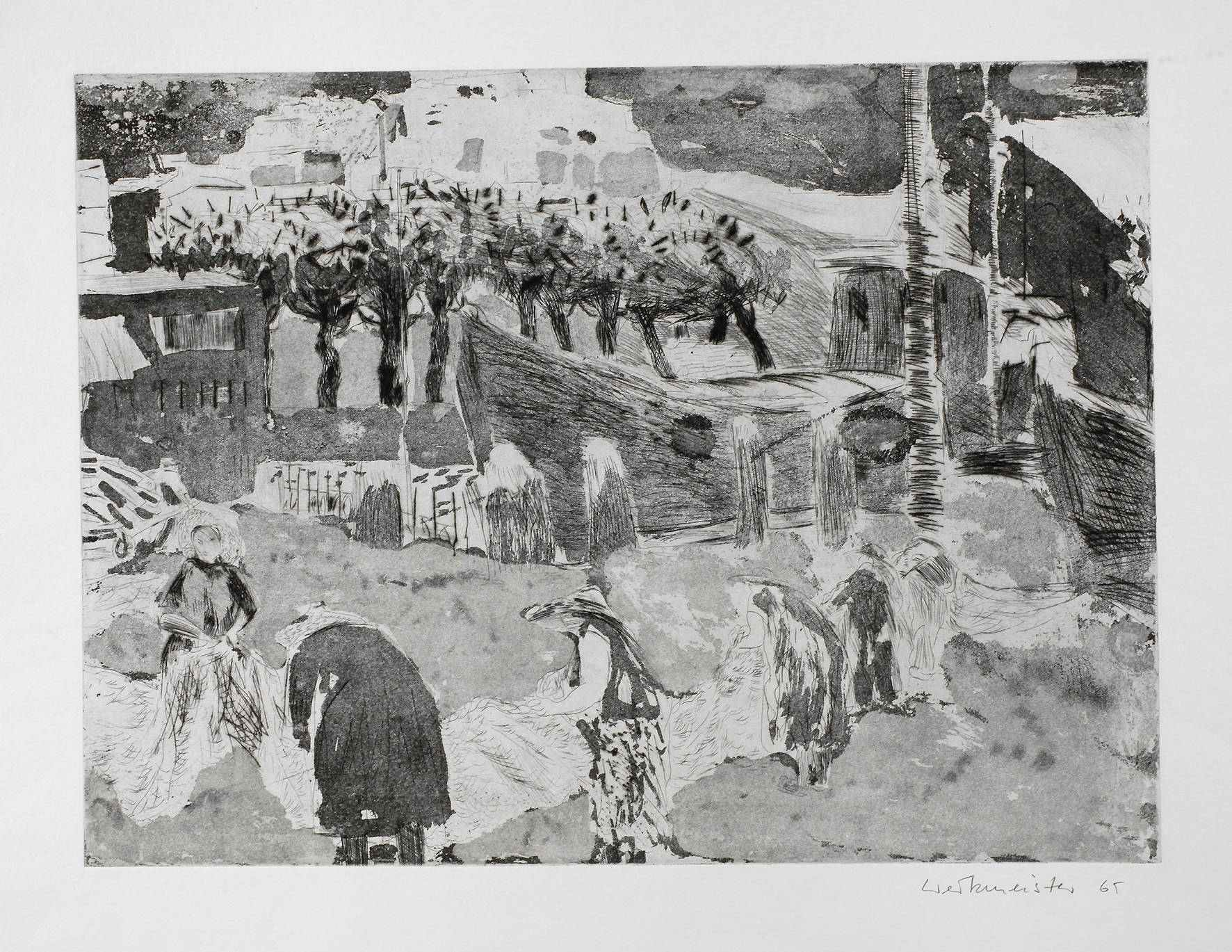 Wolfgang Werkmeister, Fischer am Strand