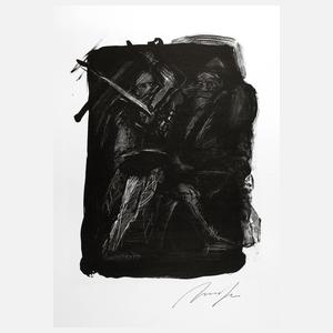 Prof. Alfred Hrdlicka, Im Gefecht