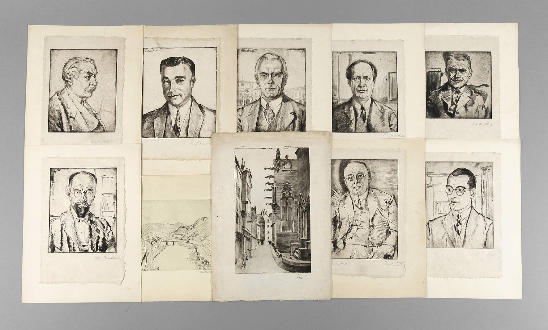 Peter Breithut, Konvolut Graphik