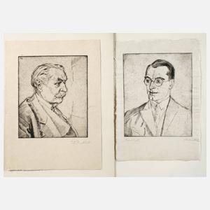 Peter Breithut, Zwei Herrenbildnisse