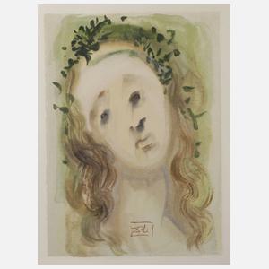 Salvador Dali, attr., Mädchenkopf