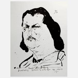 Horst Janssen, Portrait Honoré de Balzac