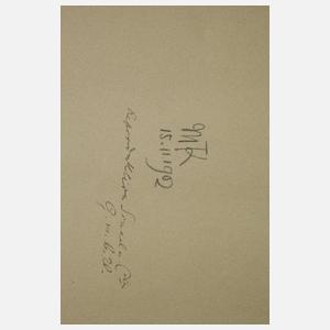 Nach Max Klinger, ”Studie nach grauen Gruppe?, Mann und Weib”