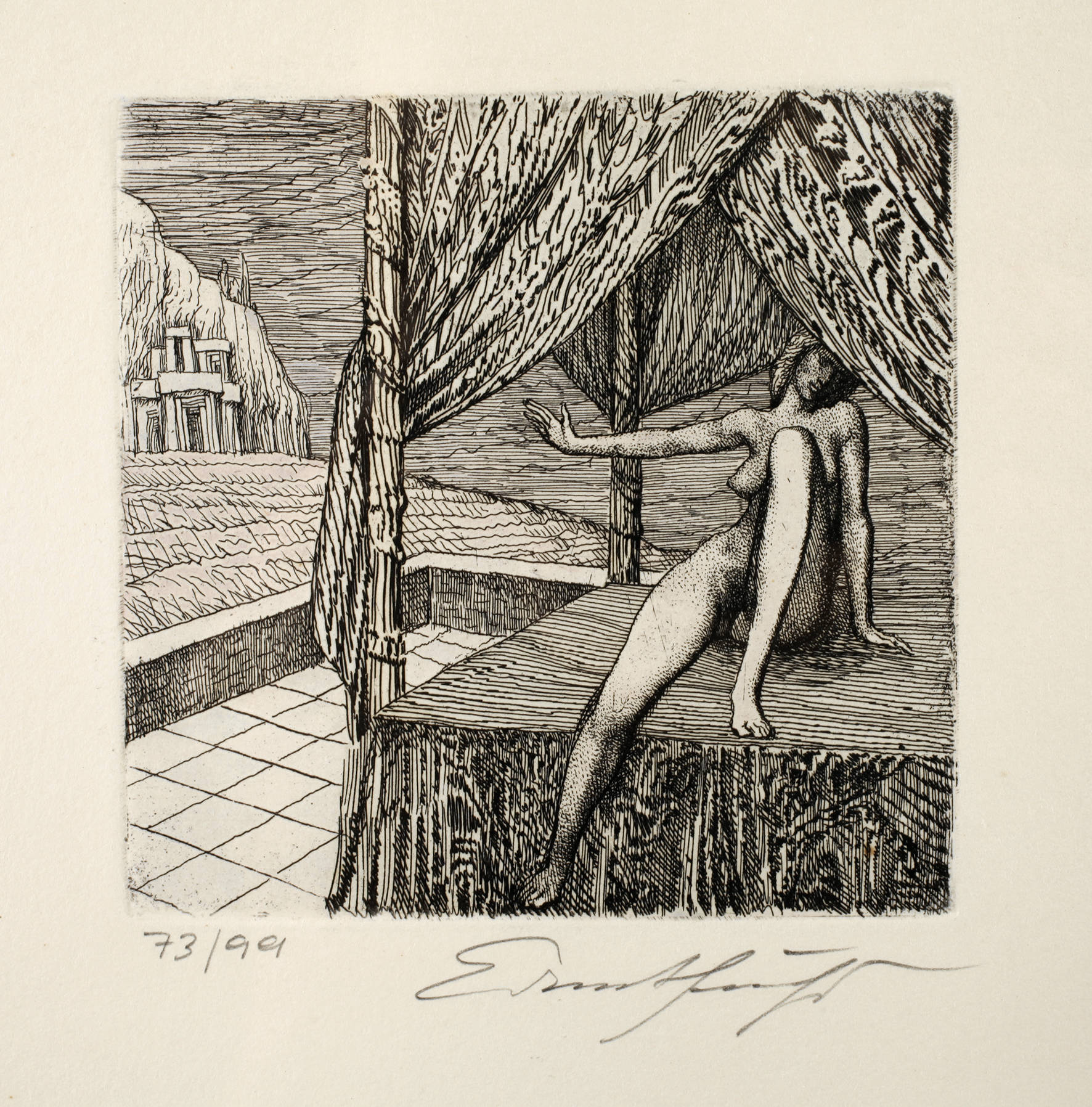 Prof. Ernst Fuchs, Odaliske