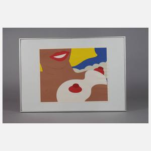 Tom Wesselmann, Motiv ”Nude” aus der Serie ”Seascape”