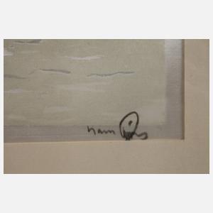 Hans Figura, Motiv aus Grainau