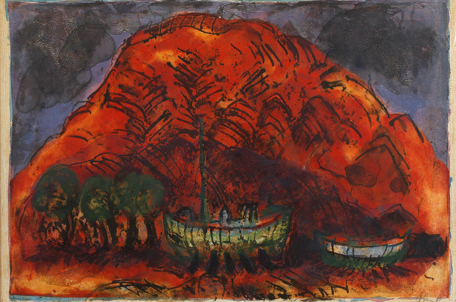 Südliche Landschaft