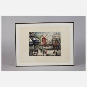 Das Moulin Rouge in Paris