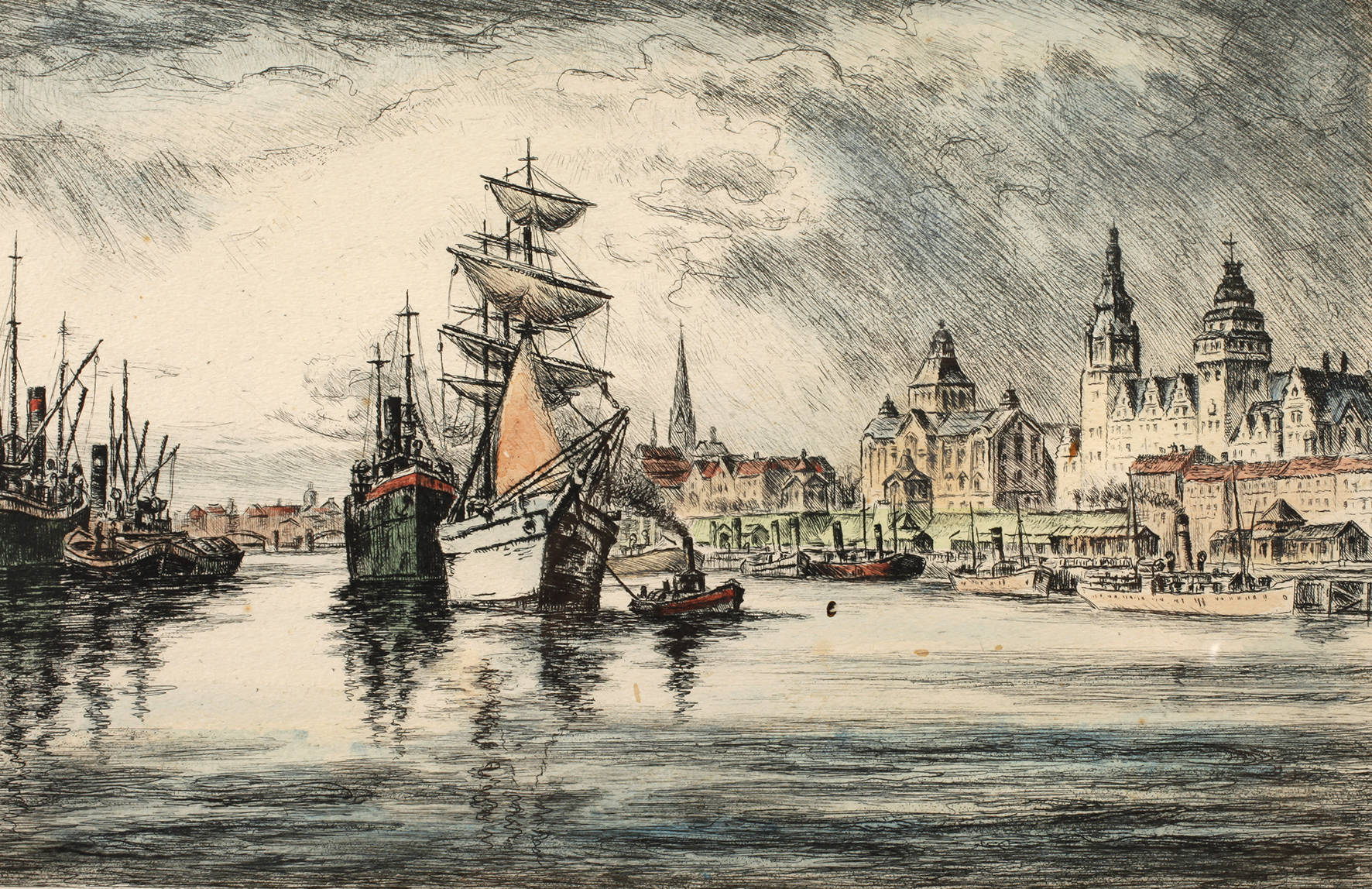 Paul Fuhrmann, Ansicht Stettin