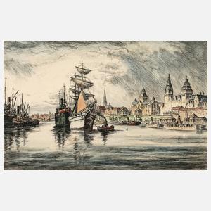 Paul Fuhrmann, Ansicht Stettin