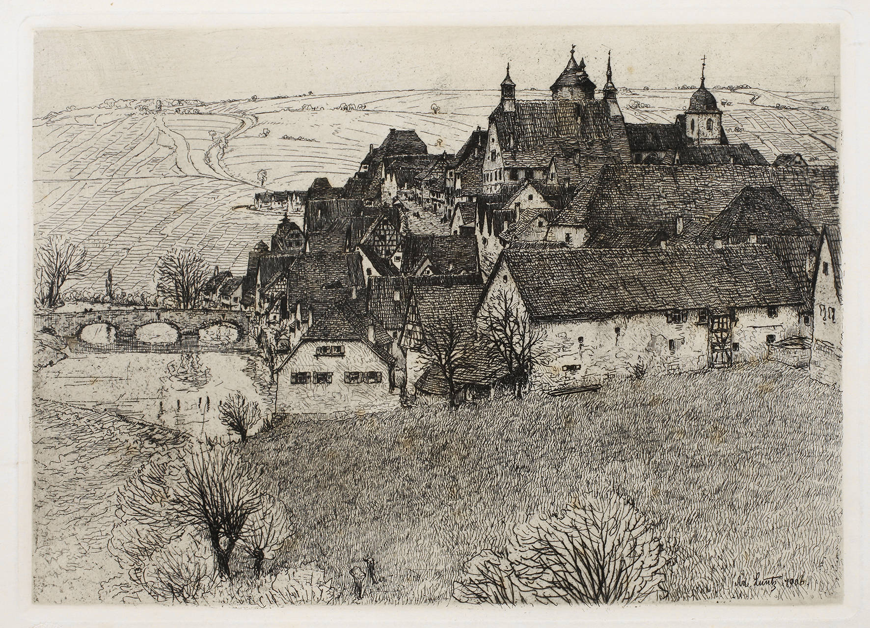 Adolf Luntz, Ansicht Besigheim