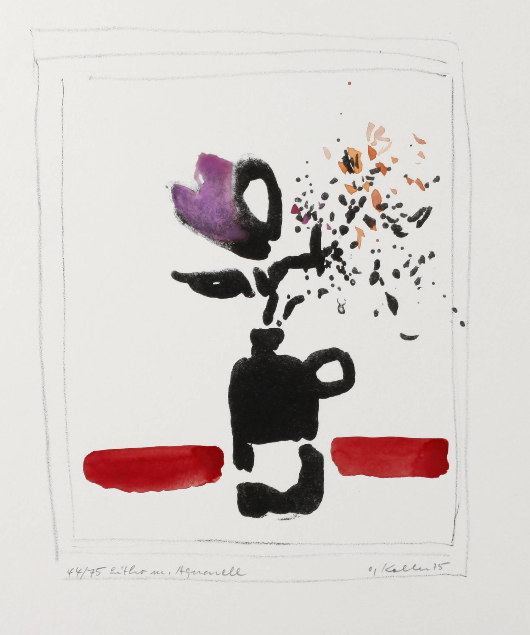 Prof. Oskar Koller, Blumenstillleben