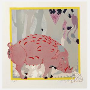 Ingrid Jörg, Sau mit Floh