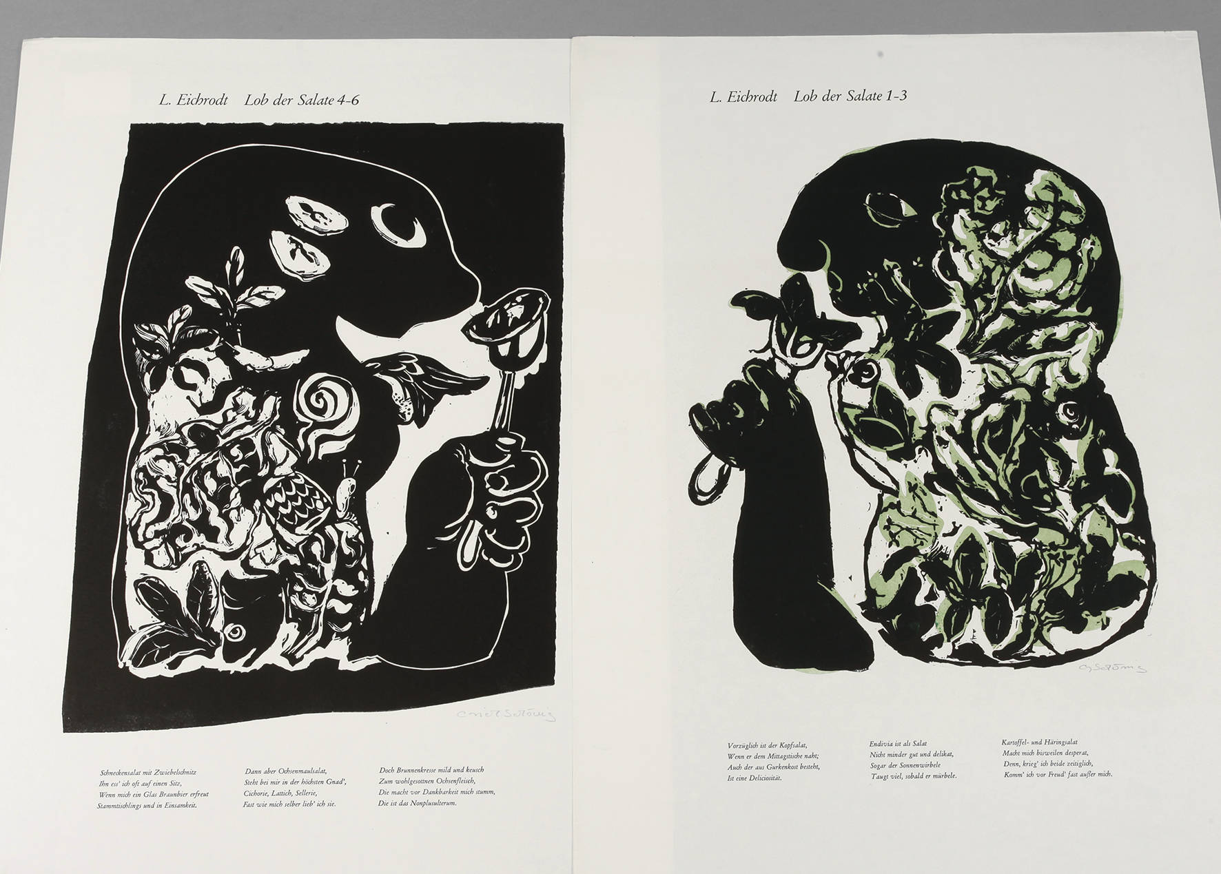 Erich Schönig, ”Lob der Salate”