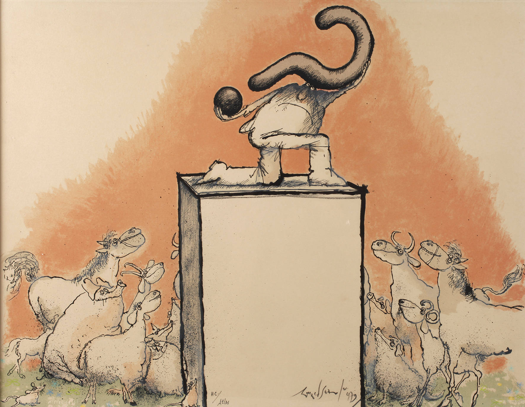 Ronald Searle, ”Altas”,