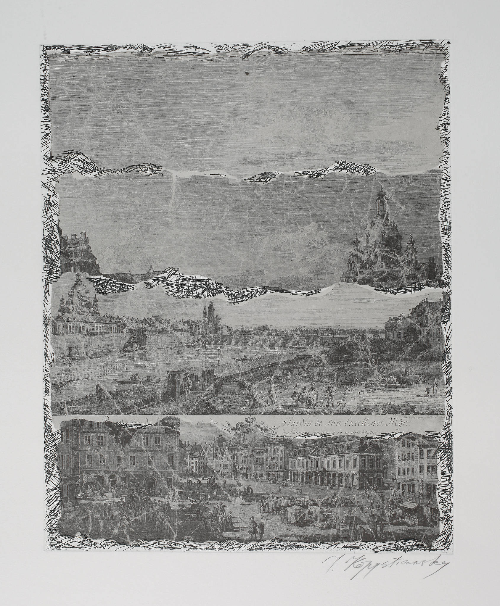 Igor Kopystiansky, ”Restaurierte Landschaft”