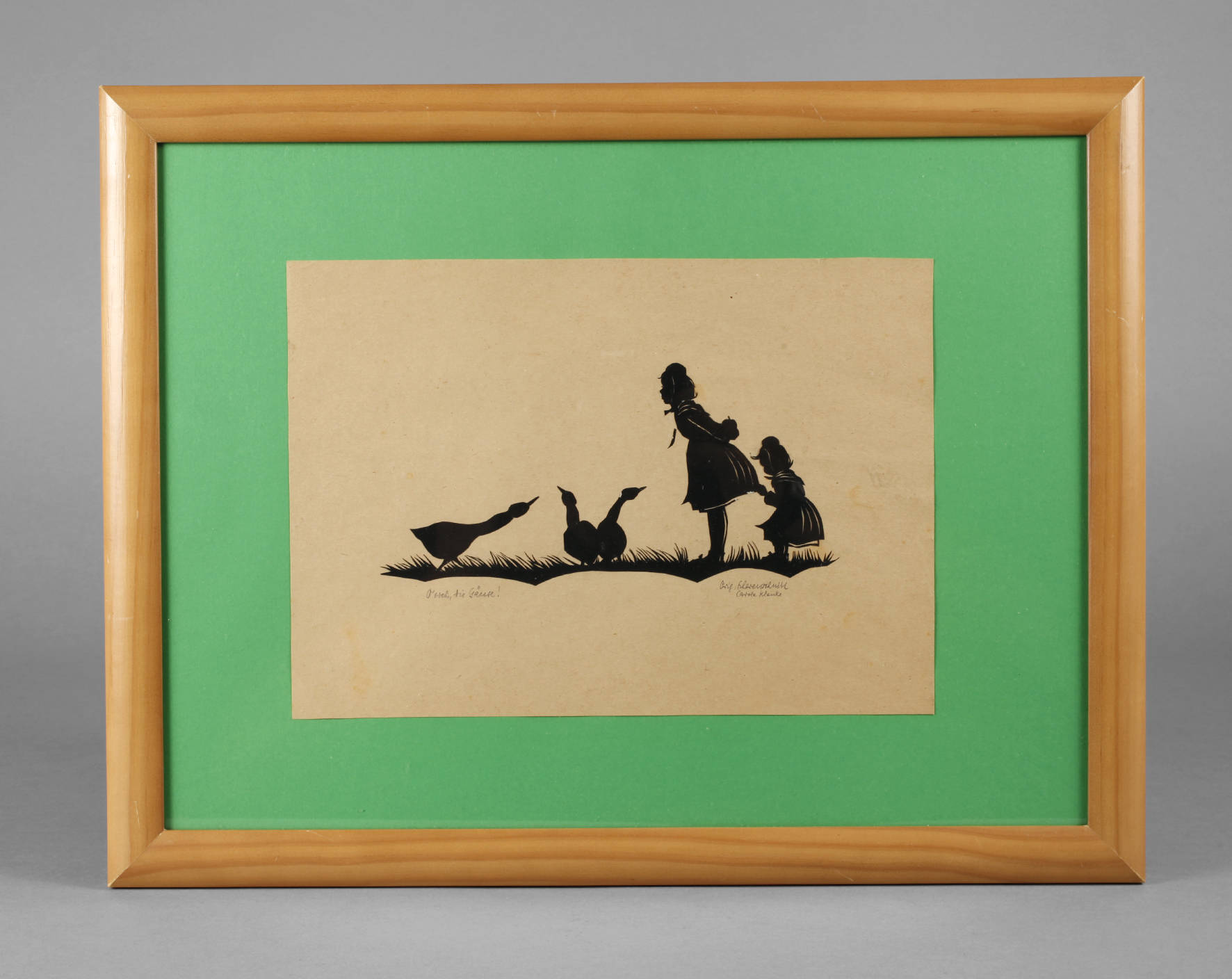 Carola Klenke, ”O weh, die Gänse!”