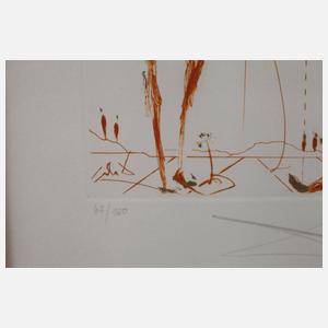 Salvador Dali, attr., Figuren in Landschaft