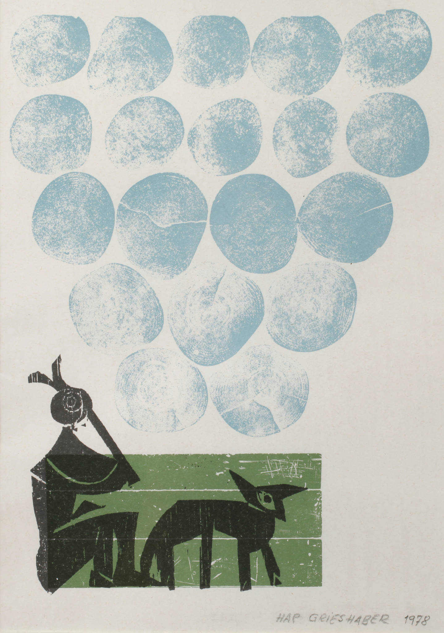 Prof. HAP Grieshaber, Ohne Titel