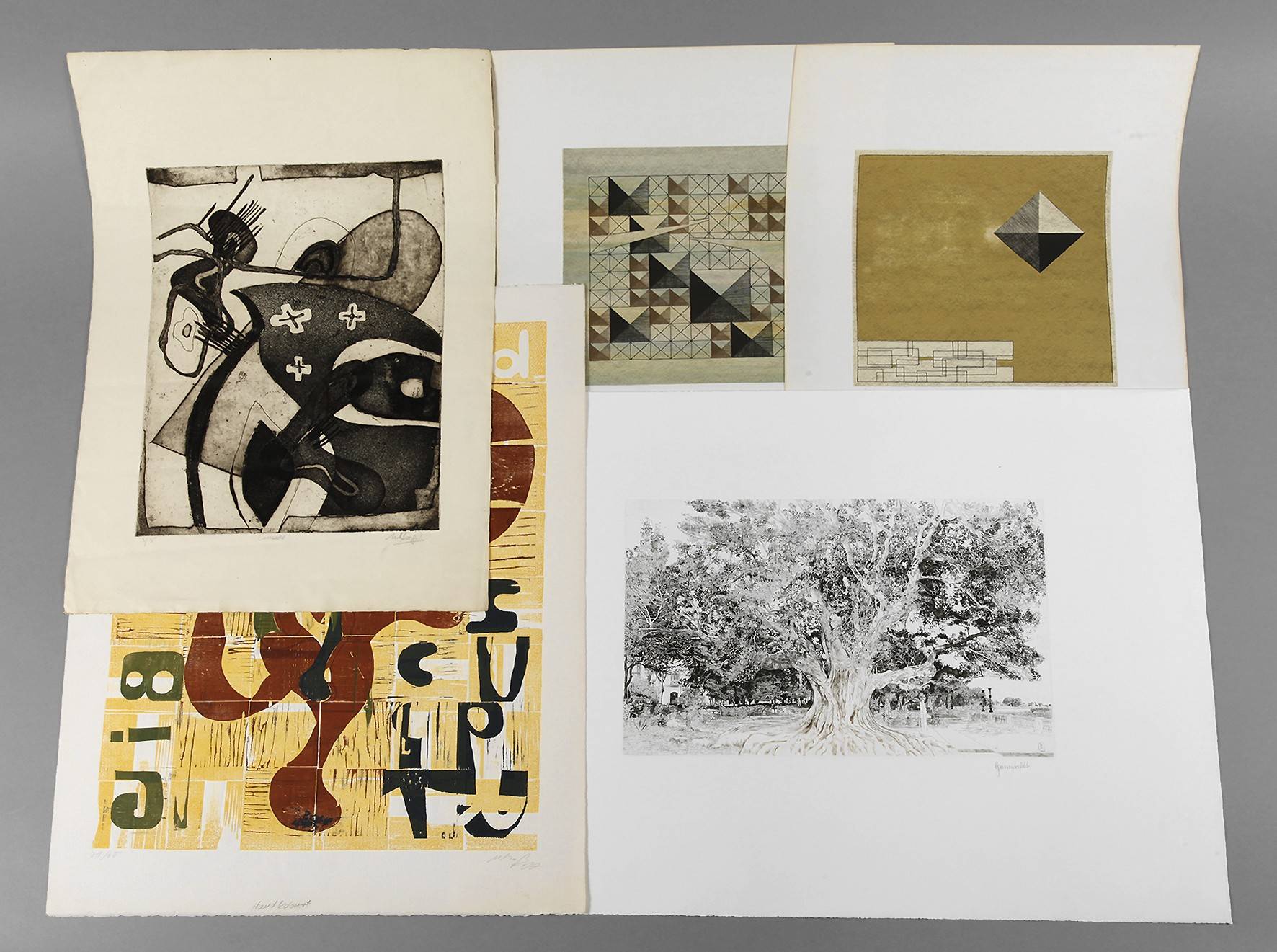 Herbert Grunwaldt, ”Baum in Spanien”