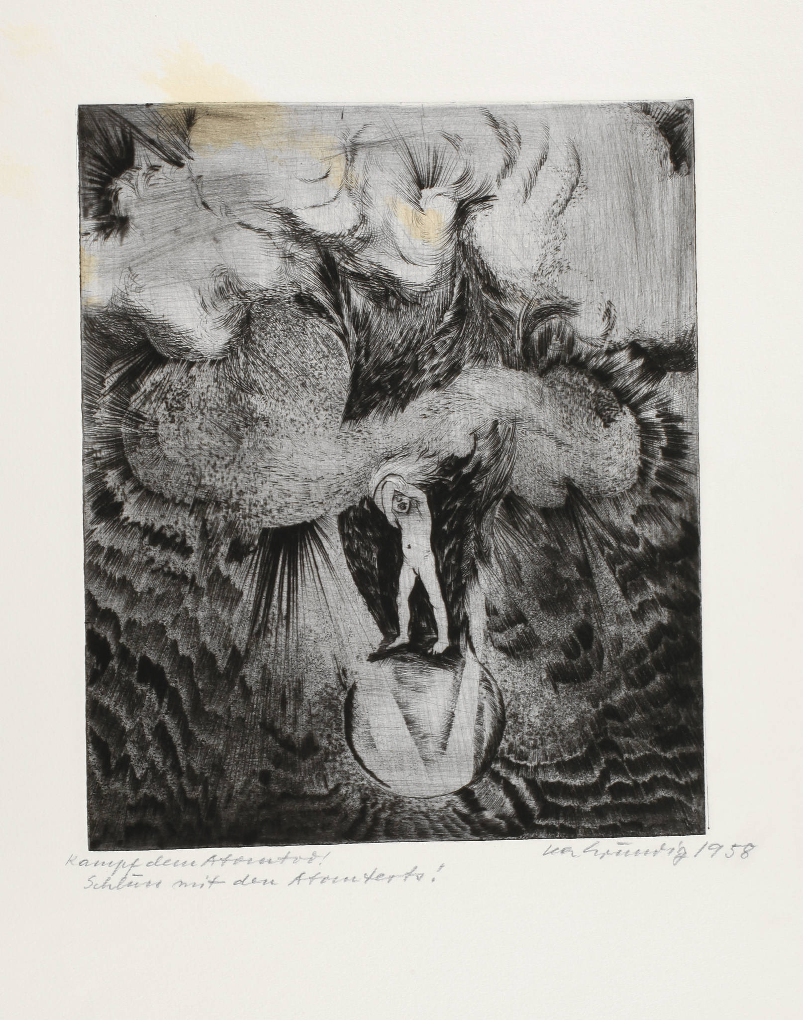 Prof. Lea Grundig, ”Kampf dem Atomtod ...!”