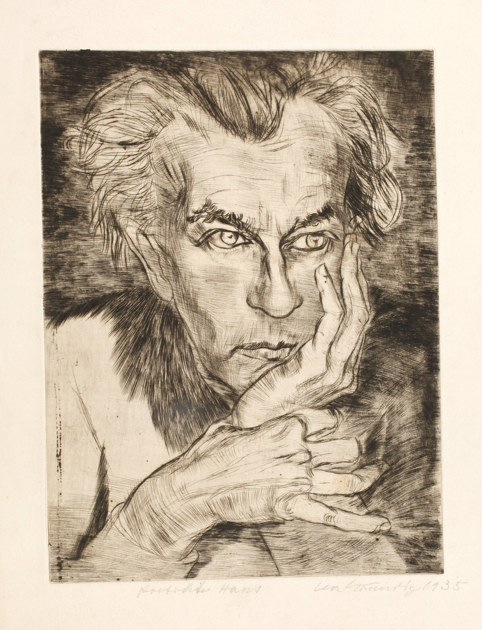 Prof. Lea Grundig, ”Porträt Hans” 1935