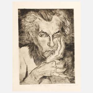 Prof. Lea Grundig, ”Porträt Hans” 1935